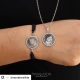 925 AYAR GÜMÜŞ KOLYE BİLEKLİK SET