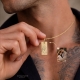 925 AYAR GÜMÜŞ KİŞİYE ÖZEL ÇİZGİSEL KOLYE